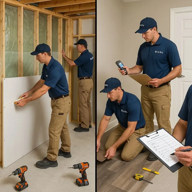 Repairs and Reconstruction process in Timonium, MD