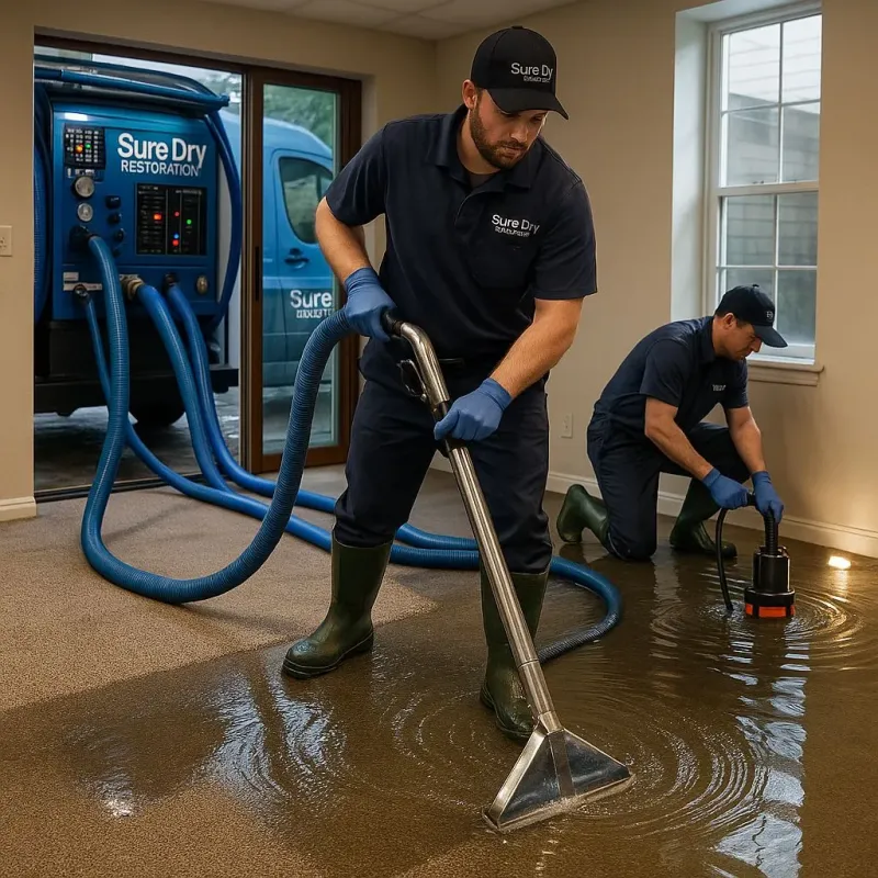Water Extraction and Removal process in Timonium, MD
